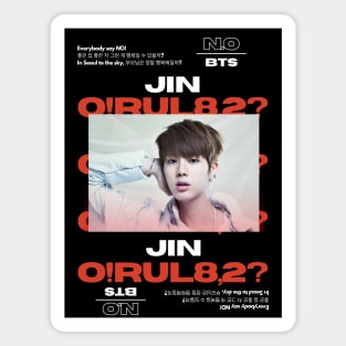 BTS: Jin N.O Magnet